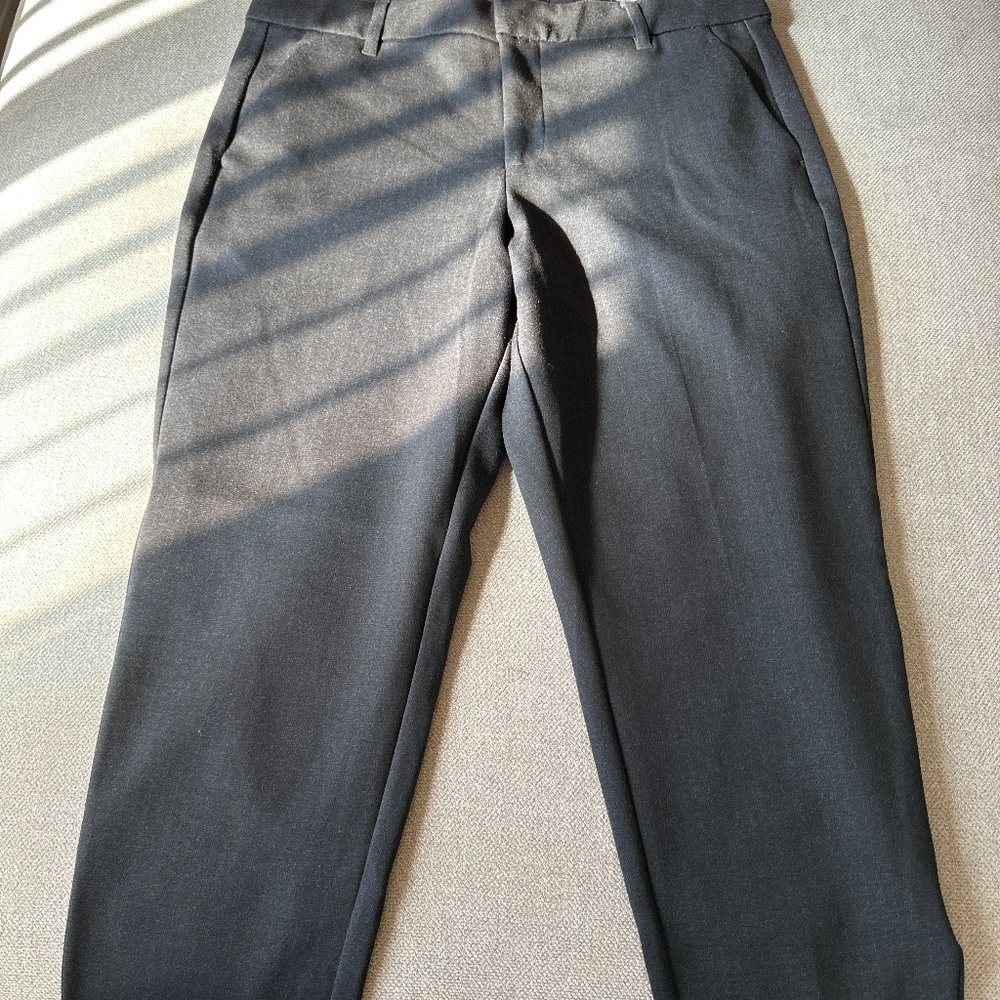 Black and blue dress pants